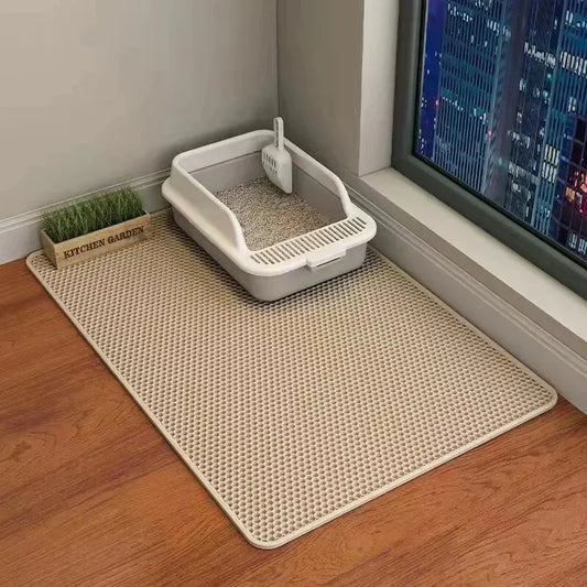Grand Tapis de Litière pour Chat - SoraPets