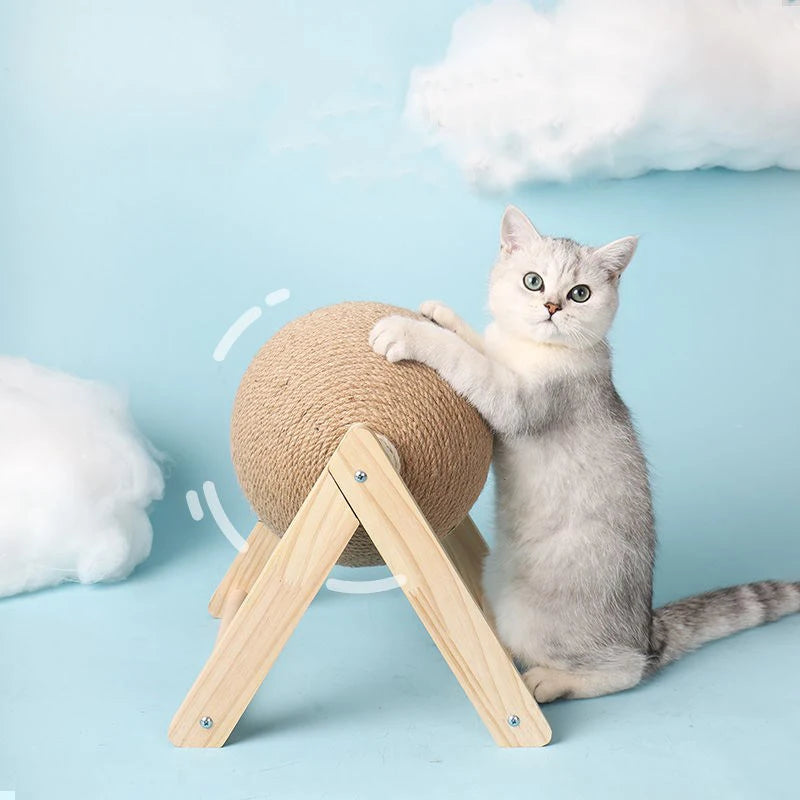 Balle Griffoir en Sisal pour Chat - SoraPets