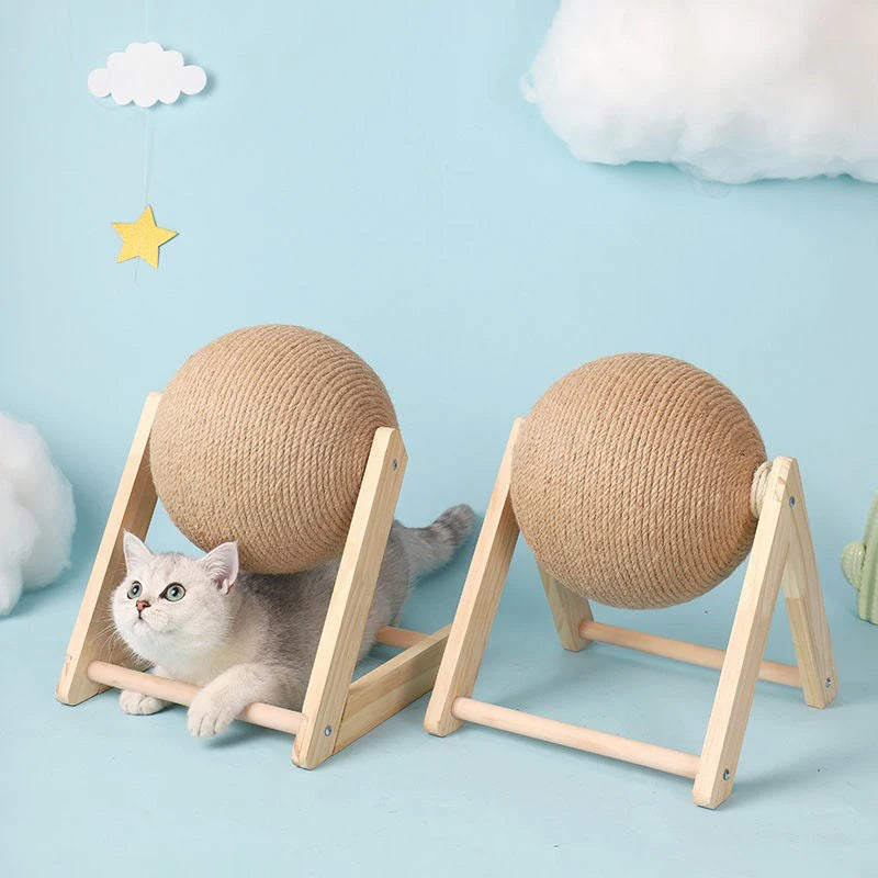 Balle Griffoir en Sisal pour Chat - SoraPets