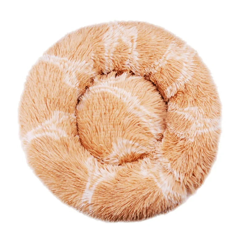 Lit Rond Douillet pour Animaux - SoraPets