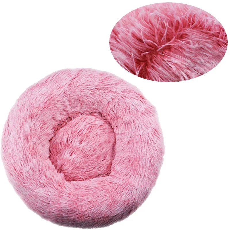 Lit Rond Douillet pour Animaux - SoraPets
