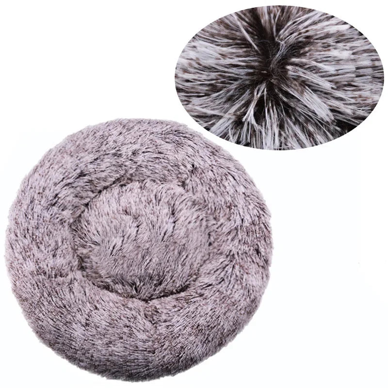 Lit Rond Douillet pour Animaux - SoraPets