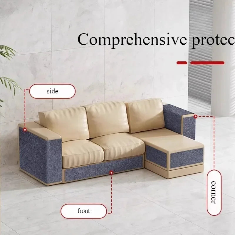 Anti Cat Scratch Mat Trimmable Self-Adhesive Carpet Mat Pad Cat Pet Scratcher Furniture Couch Corner Indoor Sofa Wall Protector SoraPets