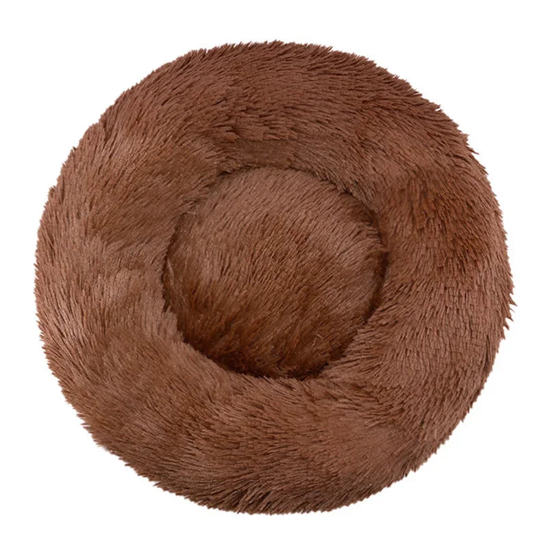 Lit Rond Douillet pour Animaux - SoraPets