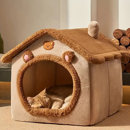 Maison Pliable Lavable pour Animaux - SoraPets