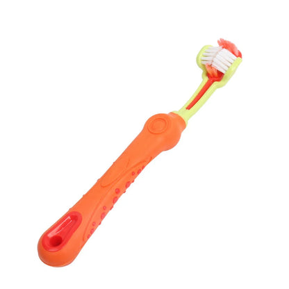 Brosse à Dents Trois Faces pour Animaux - SoraPets