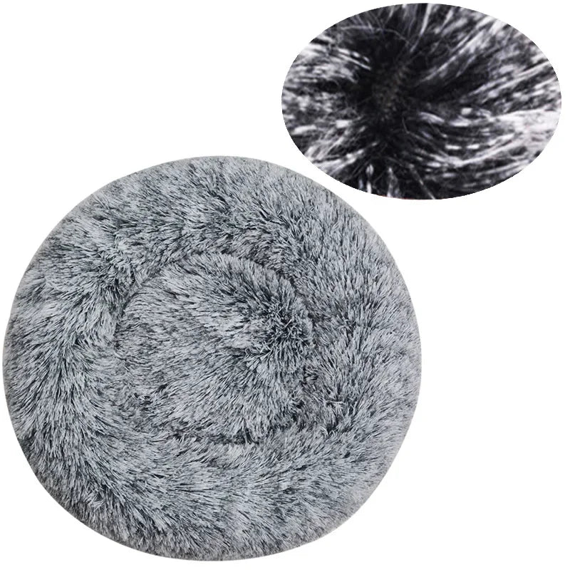 Lit Rond Douillet pour Animaux - SoraPets