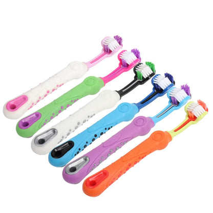 Brosse à Dents Trois Faces pour Animaux - SoraPets
