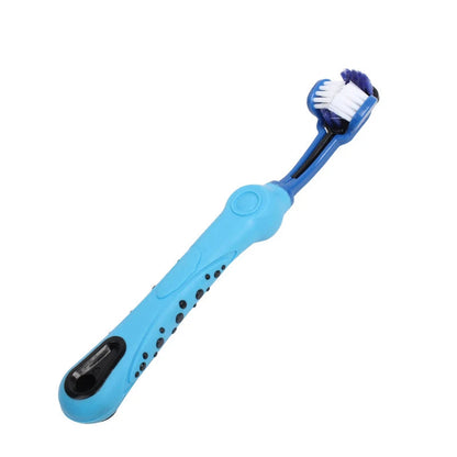 Brosse à Dents Trois Faces pour Animaux - SoraPets