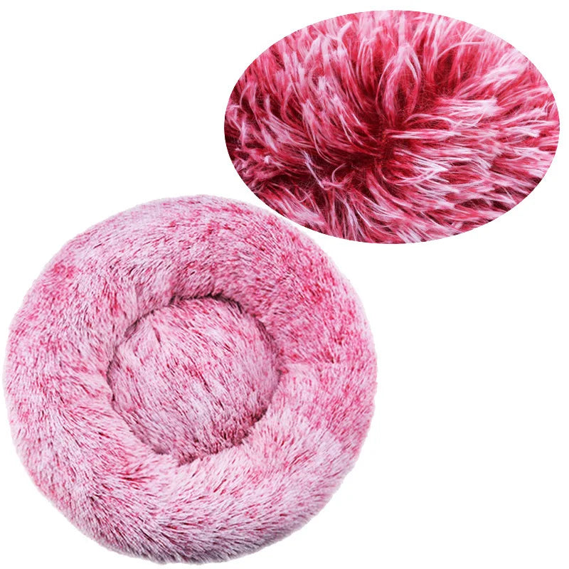 Lit Rond Douillet pour Animaux - SoraPets