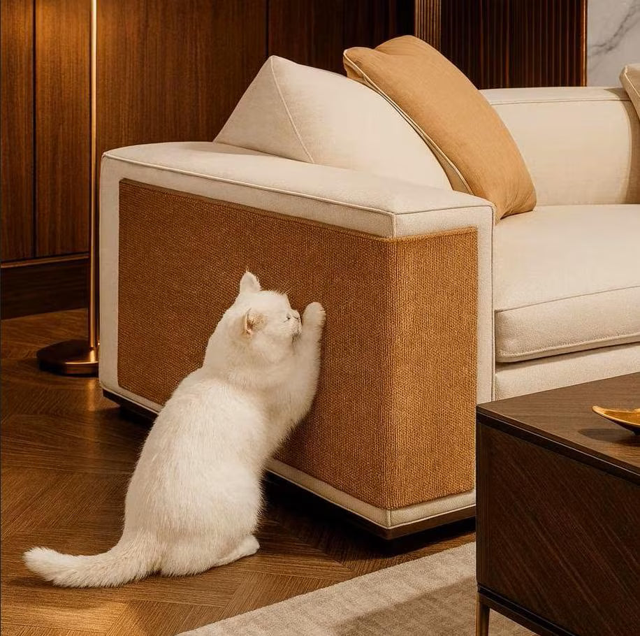 Tapis Anti-Griffures pour Chat | Découpable & Auto-Adhésif | Protège Canapé, Murs & Meubles SoraPets
